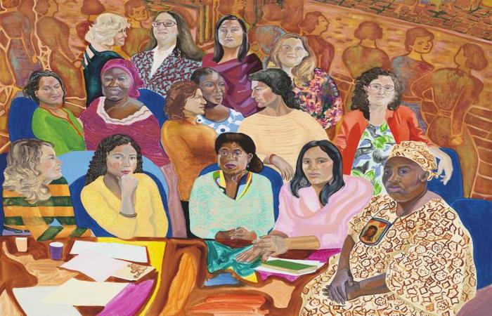 MOIA's NYC Women's Cabinet (2016), por Aliza Nisenbaum - Crditos: Phillipescollection.org
