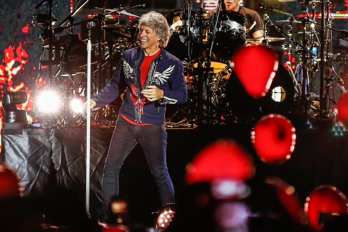 Banda americana fez sua primeira apresentao em Pernambuco (Foto: Paulo Paiva/DP)