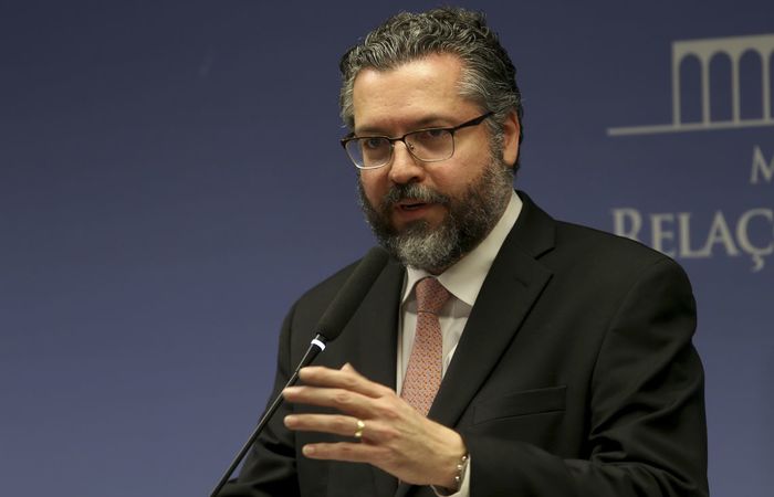 O chanceler brasileiro, Ernesto Araújo. Foto: Wilson Dias/Agência Brasil (Foto: Wilson Dias/Agência Brasil) O chanceler brasileiro, Ernesto Araújo. Foto: Wilson Dias/Agência Brasil (Foto: Wilson Dias/Agência Brasil)