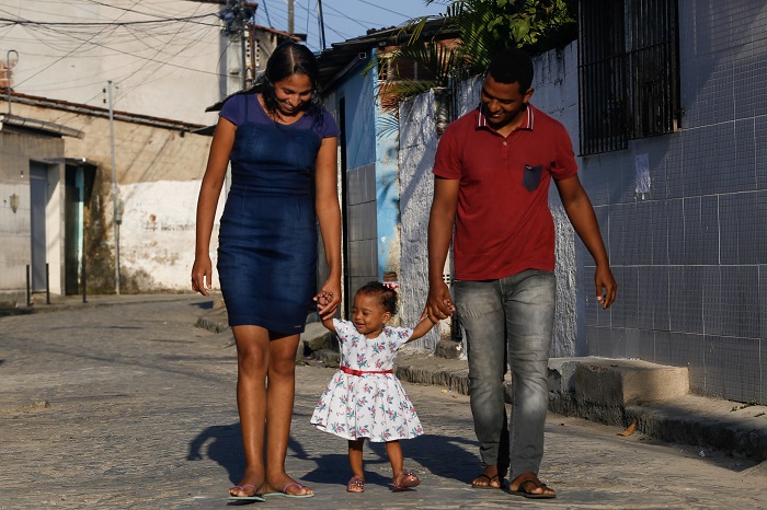 Donata Fonseca pensava que no poderia engravidar antes de ter Sara Ceclia. Foto: Leandro de Santana/Esp.Dp Foto