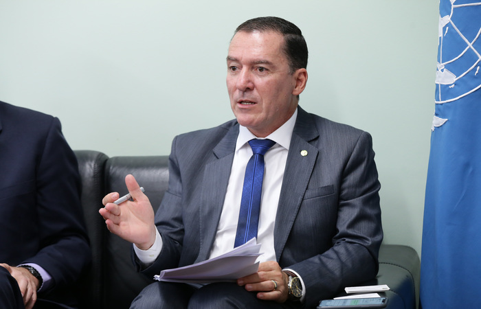 O deputado Vinicius Carvalho (PRB-SP)  relator do projeto. Foto: Najara Arajo/Cmara dos Deputados
 (Foto: Najara Arajo/Cmara dos Deputados
)