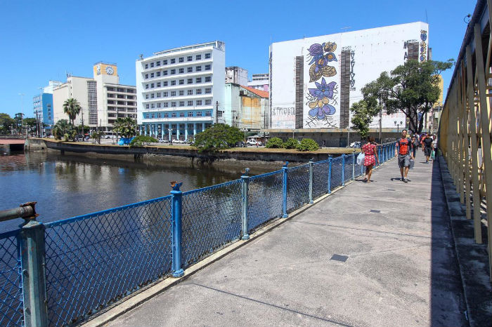 A histria da Ponte da Boa Vista remete  poca de expanso urbanstica do Recife durante o domnio holands. Foto: Leandro de Santana/Esp.DP.