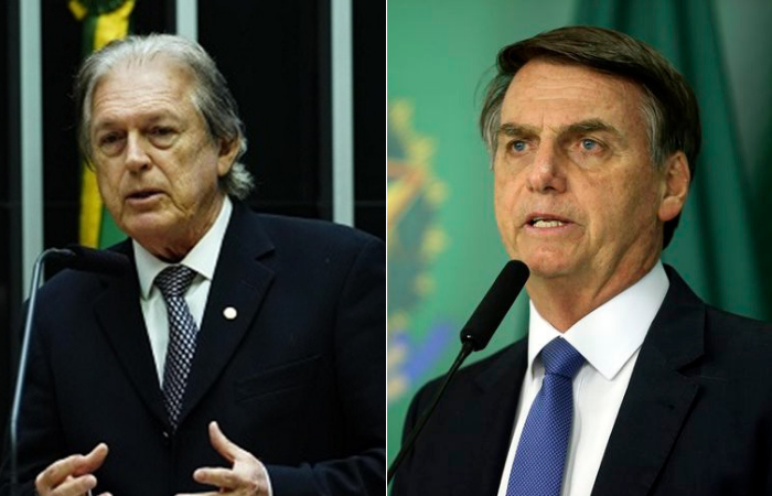  (O partido ficou dividido entre alas pr-Bivar ou pr-Bolsonaro. Foto: Luis Macedo/Agncia Cmara e Valter Campanato/Agncia Brasil)