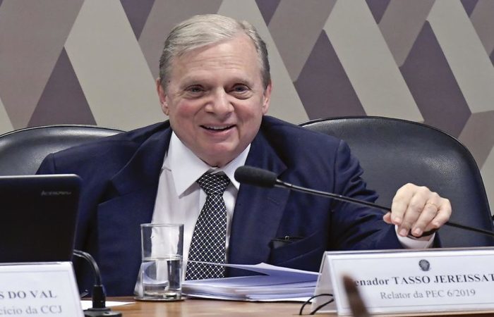 Relator da reforma da Previdência no Senado, Tasso Jereissati (Waldemir Barreto/Agência Senado) Relator da reforma da Previdência no Senado, Tasso Jereissati (Waldemir Barreto/Agência Senado)