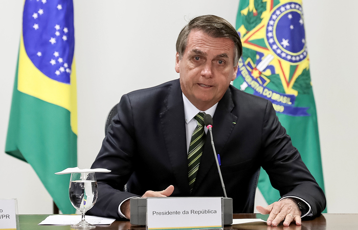 Presidente da Repblica, Jair Bolsonaro (Evaristo S/AFP)