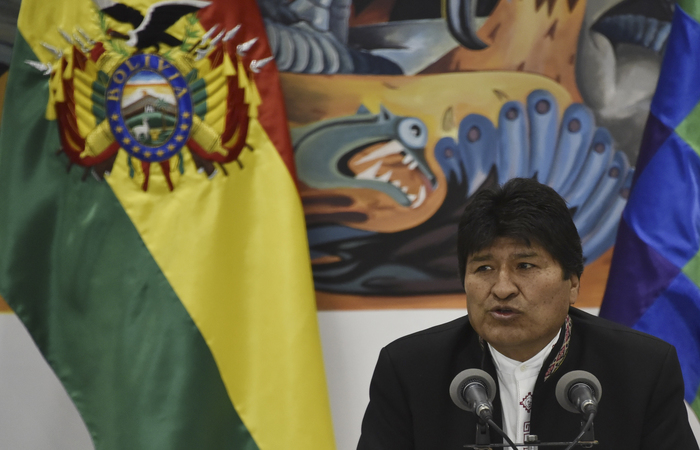 Evo Morales, presidente boliviano. (Foto: Aizar Raldes/AFP)
