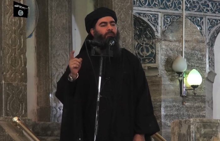 Abu Bakr Al-Baghdadi, lder do Estado Islmico. (Foto: AFP.)