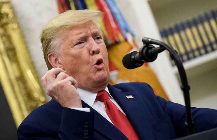 Trump pode vir a liberar trechos do vdeo da operao americana que matou o lder do Estado Islmico. (Foto: Brendan Smialowski/AFP)