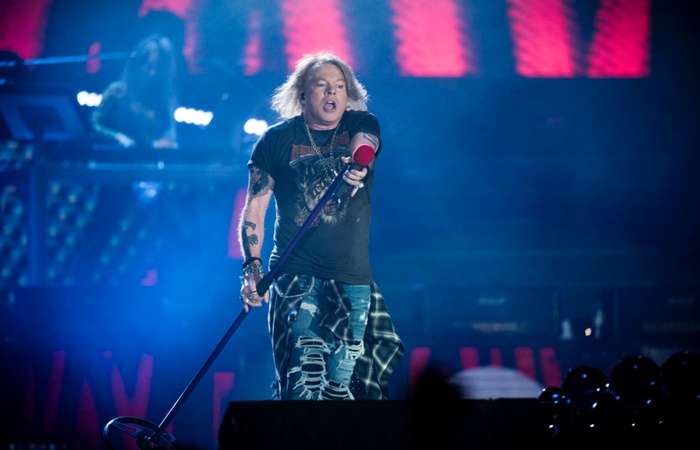 Guns N' Roses e Lana Del Rey são os destaques de 3 de abril (Foto: MADS JOAKIM RIMER RASMUSSEN/AFP) Guns N' Roses e Lana Del Rey são os destaques de 3 de abril (Foto: MADS JOAKIM RIMER RASMUSSEN/AFP)