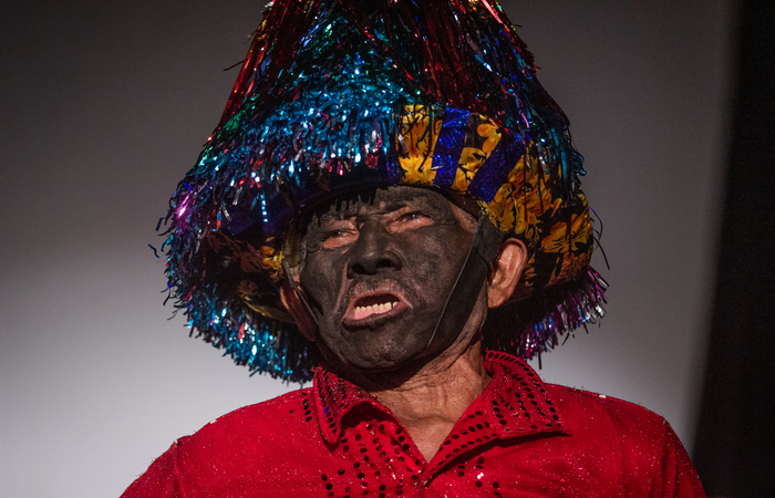 Cavalo Marinho Estrela de Ouro na apresentao de palco no Galpo das Artes, em Limoeiro. Foto: Samuel Calado/DP