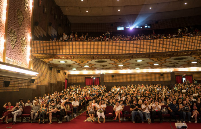  (A abertura do festival foi com sessão lotada no Cinema São Luiz. Foto: Victor Jucá/Divulgação.)