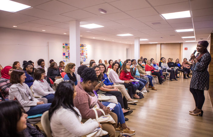 A iniciativa  da Rede Brasil, Pacto Global, Alto Comissariado das Naes Unidas para os Refugiados (Acnur) e da ONU Mulheres ( Foto: Pacto Global/Fellipe Abreu)