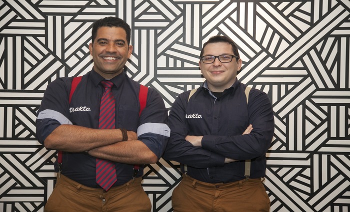 Paulo Tenrio e Jorge Henrique, da Trakto, participaram do Programa de Residncia.  (Foto: Trakto/Campus Google/Divulgao)