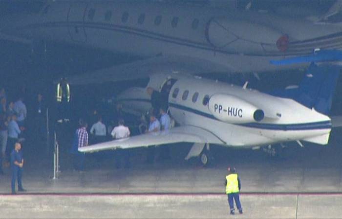 O presidente Lula chega a São Paulo. (Foto: Reprodução) O presidente Lula chega a São Paulo. (Foto: Reprodução)
