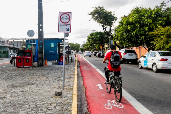 Rede cicloviria chegou a 101km no Recife. Foto:  Andra Rgo Barros/PCR  