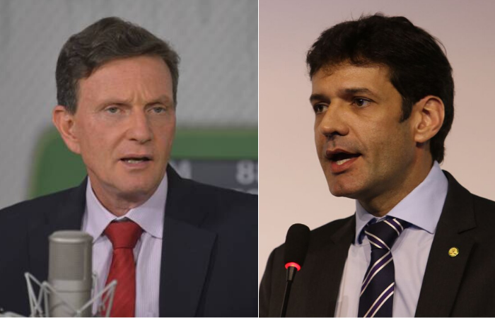 Crivella conta que encontrou Marcelo Álvaro para tratar de assuntos do carnaval e da segurança dos foliões. (Foto: Arquivo/Agência Brasil e Rovena Rosa/Agência Brasil ) Crivella conta que encontrou Marcelo Álvaro para tratar de assuntos do carnaval e da segurança dos foliões. (Foto: Arquivo/Agência Brasil e Rovena Rosa/Agência Brasil )