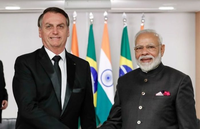 Bolsonaro confirmou a primeiro-ministro indiano visita à Índia (Foto: Alan Santos/PR) Bolsonaro confirmou a primeiro-ministro indiano visita à Índia (Foto: Alan Santos/PR)