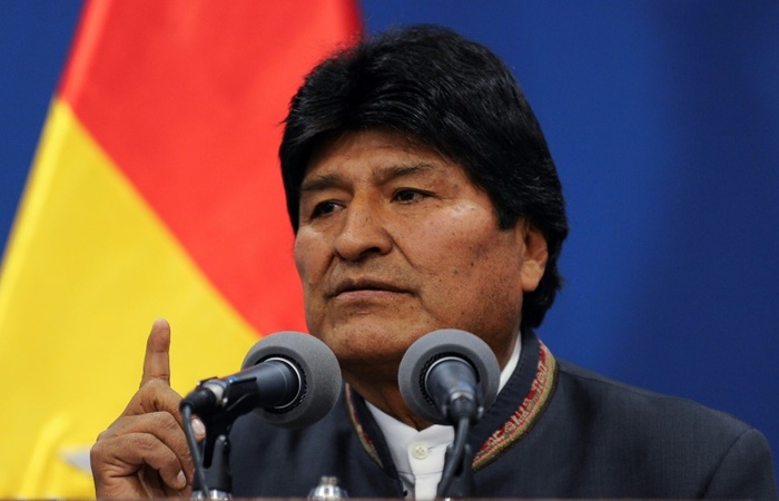 Jeanine disse que Morales 'sabe que tem contas pendentes com a Justia'. (Foto: AFP / Jorge Bernal)