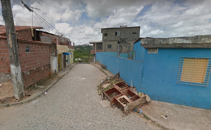 Crime aconteceu em So Francisco, no Cabo de Santo Agostinho. (Foto: Google Street View )