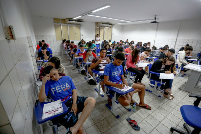 So oferecidas 1.740 vagas no SSA, em 54 cursos de graduao. (Foto: Leandro de Santana/Esp.DP.)