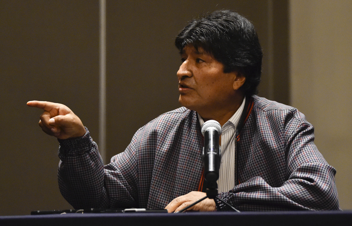 Evo Morales, ex-presidente da Bolvia. (Foto: Pedro Pardo/AFP
)
