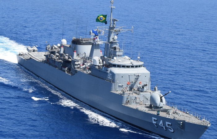 Um dos navios abertos à visitação é a fragata União. (Foto: Divulgação/Marinha do Brasil.) Um dos navios abertos à visitação é a fragata União. (Foto: Divulgação/Marinha do Brasil.)
