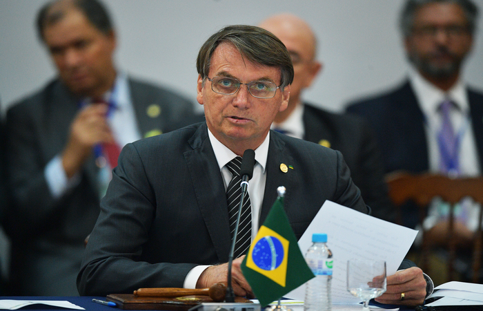 Bolsonaro criou o partido aps anunciar seu desligamento do PSL. (Foto: Carl de Souza/AFP)