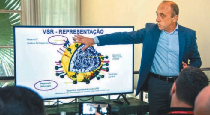 De caráter sazonal, o VSR não está associado a estações frias. A ocorrência dele varia de acordo com a região do país. No Nordeste, costuma ocorrer entre março e julho. (Foto: Danniela Ramiro/Divulgação.)