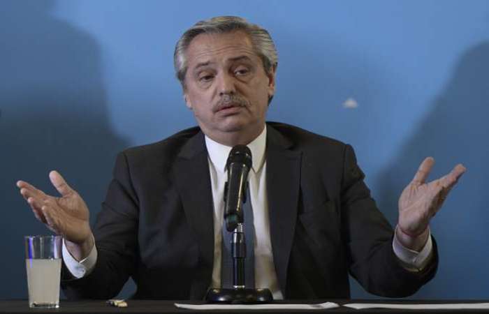 Alberto Fernndez assume a presidncia da Argentina, um pas em plena crise econmica. (Foto: Juan Mabromata/AFP)