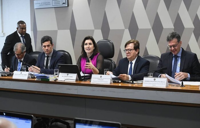 Reunio da Comisso de Constituio, Justia e Cidadania (CCJ).   (Foto: Marcos Oliveira / Agncia Senado
)