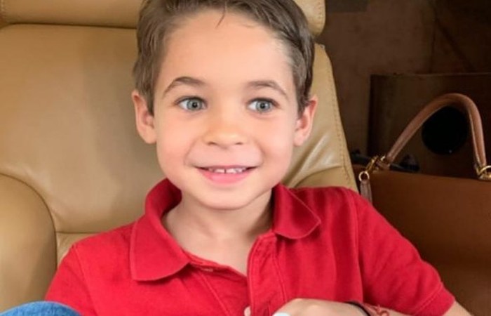 Eduardo Elias, 6, no resistiu s queimaduras que sofreu em vrias partes do corpo e morreu nesta quinta-feira (Reproduo/Instagram)
