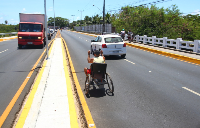 Sensao entre motoristas e ciclistas era de alvio. (Foto: Peu Ricardo/DP.)