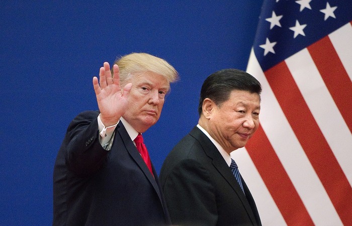 O presidente disse ainda que vai suspender taxas em cima de US$ 156 bilhes tambm sobre bens de consumo chineses que entrariam em vigor no domingo (15) (Foto: Nicolas ASFOURI / AFP)