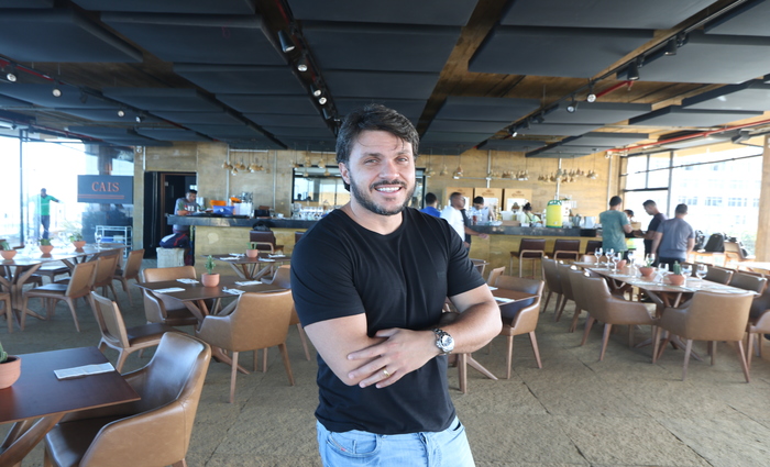Thiago Figlioulo acredita que o retorno do investimento acontea em 18 meses.  (Foto: Tarciso Augusto / Esp. Dp foto)