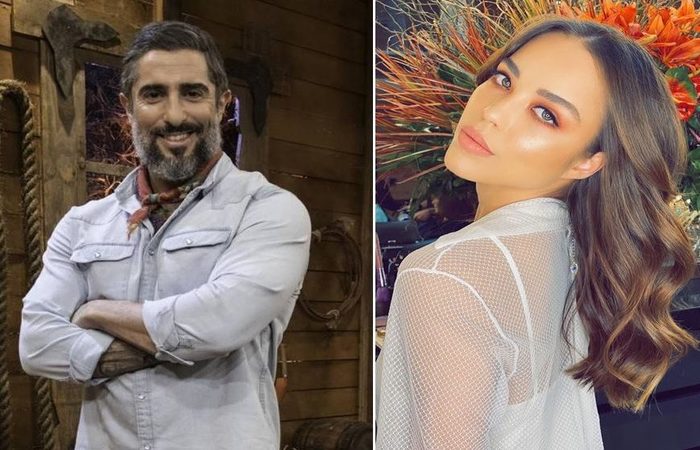 A modelo Ana Carolina Jorge tem causado polmica nas redes sociais por publicar uma conversa com o apresentador Marcos Mion  (Foto: Reproduo/Instagram)
