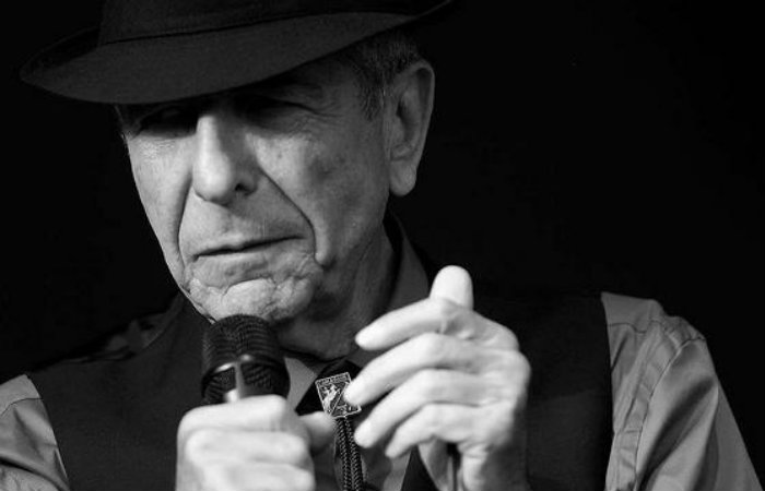 A cano Thanks for the dance, que d nome ao lbum,  mais um exemplo do acento pop que Leonard Cohen deu  valsa. (Foto: New Yorker/Reproduo)