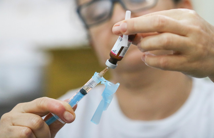 Em 2019 foram aplicadas mais de 700 mil doses da vacina tríplice viral.  (Crédito: Tarciso Augusto EspDP)