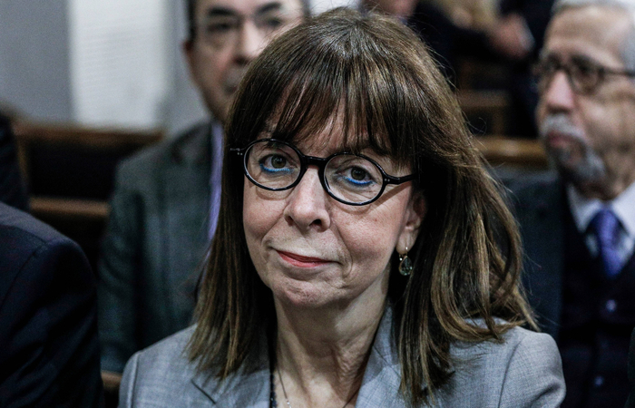 Ekaterini Sakellaropoulou. (Foto: Eurokinissi/AFP) Ekaterini Sakellaropoulou. (Foto: Eurokinissi/AFP)