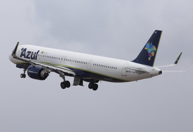 Airbus A321 neo tem capacidade para 214 assentos e vai incrementar a rota do Recife para São Paulo. (Foto: Luis Neves/Aeroin/Divulgação) Airbus A321 neo tem capacidade para 214 assentos e vai incrementar a rota do Recife para São Paulo. (Foto: Luis Neves/Aeroin/Divulgação)
