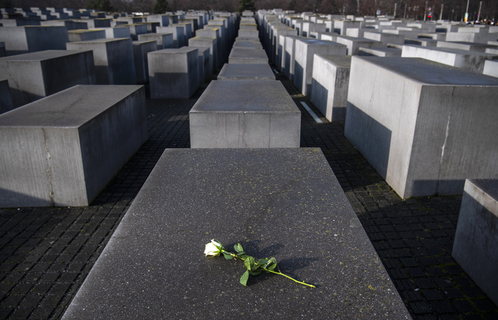 Memorial aos Judeus Mortos da Europa (memorial do Holocausto) em Berlim (Foto: John MacDougall/AFP)