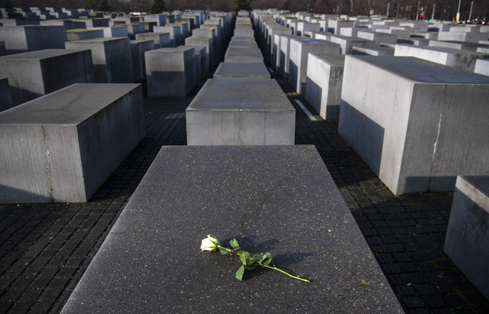 Memorial aos Judeus Mortos da Europa (memorial do Holocausto) em Berlim (Foto: John MacDougall/AFP) Memorial aos Judeus Mortos da Europa (memorial do Holocausto) em Berlim (Foto: John MacDougall/AFP)