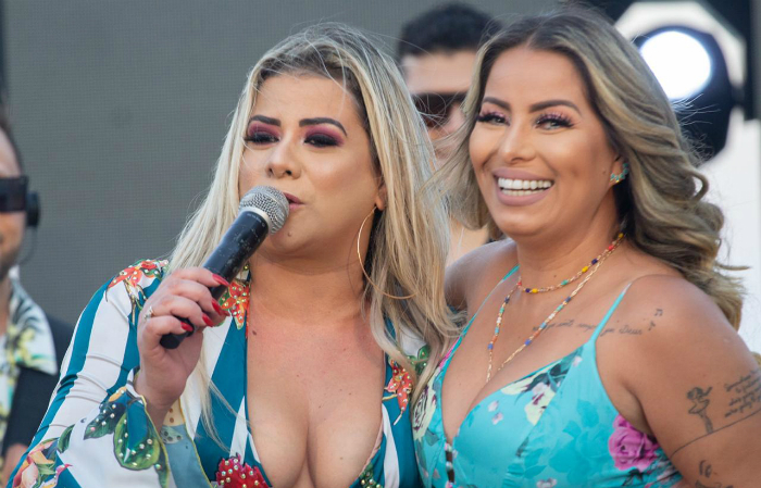 Nathalia Calasans e Walkyria Santos. (Foto: Divulgao)