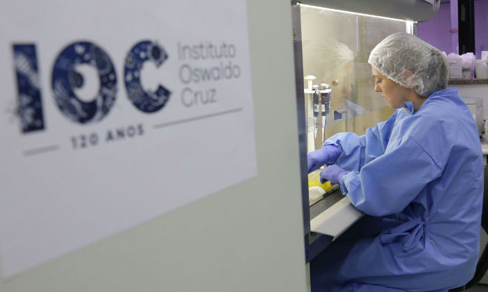 Total de casos descartados sobe para 45 em todo o país. (Foto: Josué Damacena/IOC/Divulgação) Total de casos descartados sobe para 45 em todo o país. (Foto: Josué Damacena/IOC/Divulgação)