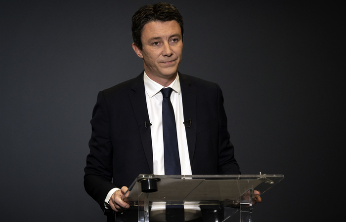 Benjamin Griveaux, que desistiu da candidatura à prefeitura de Paris. (Foto: Lionel BONAVENTURE / AFP
) Benjamin Griveaux, que desistiu da candidatura à prefeitura de Paris. (Foto: Lionel BONAVENTURE / AFP
)
