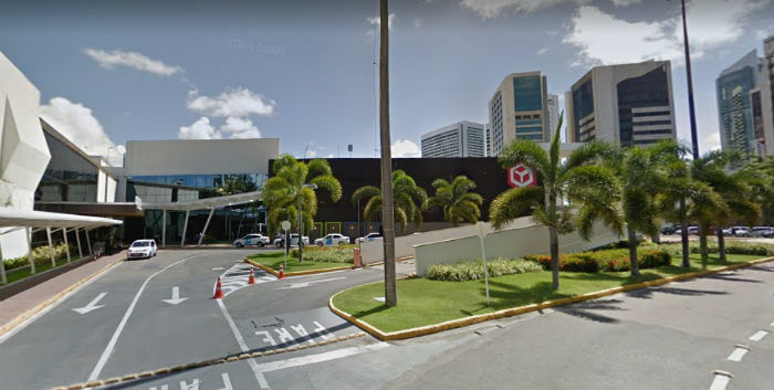 Fato foi registrado no Shopping Recife, Zona Sul do Recife. (Foto: Google Street View/Reproduo)