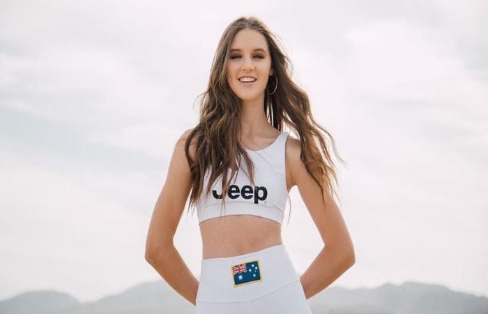 A australiana Savannah Clarke  a nova integrante do Now United ( Reproduo/Instagram)