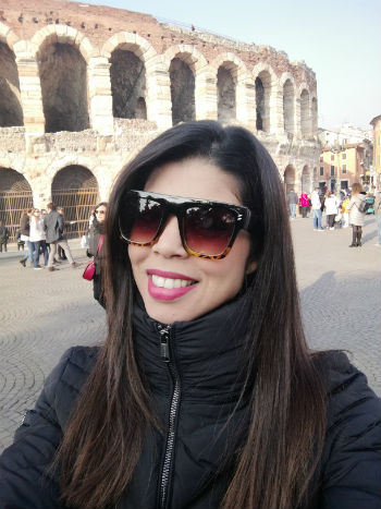 Raphaella Dantas mora em Verona. (Foto: Arquivo Pessoal) Raphaella Dantas mora em Verona. (Foto: Arquivo Pessoal)
