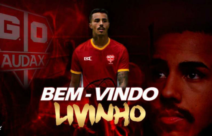 Livinho no ser mais jogador do Audax. (Foto:Divulgao/Audax)