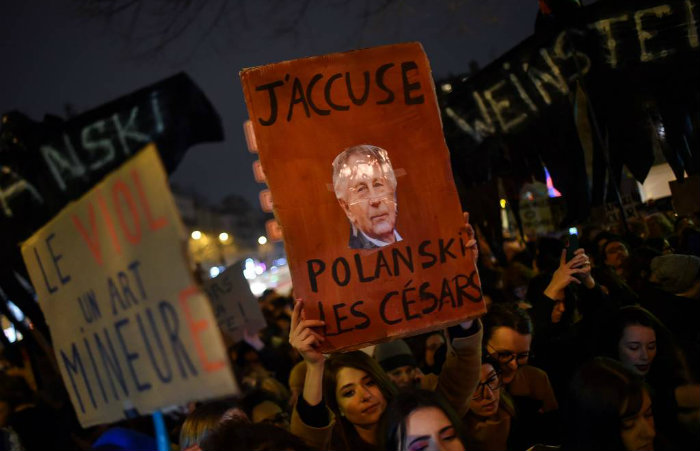 Mesmo com todas as acusaes, Polanski recebeu 12 indicaes no Csar. (Foto: Lucas Barioulet/AFP)