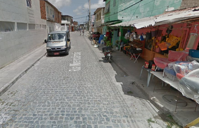 Crime aconteceu na Rua Mineirolândia. (Foto: Reprodução/Google Street View.) Crime aconteceu na Rua Mineirolândia. (Foto: Reprodução/Google Street View.)